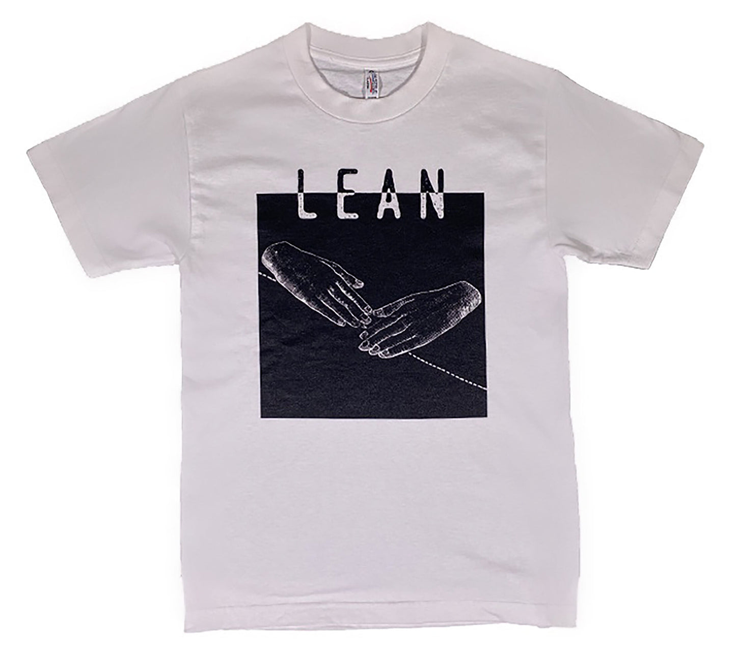 Hands Tee - Black on White